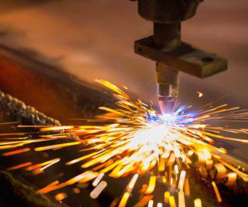 steel being welded in Medicine Hat
